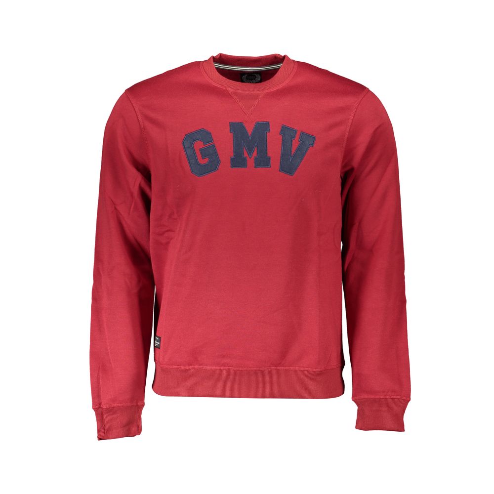 Gianmarco Venturi Red Polyester Men's Sweatshirt