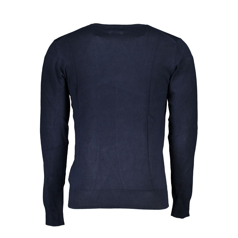 Gianmarco Venturi Blue Viscose Men's Sweater