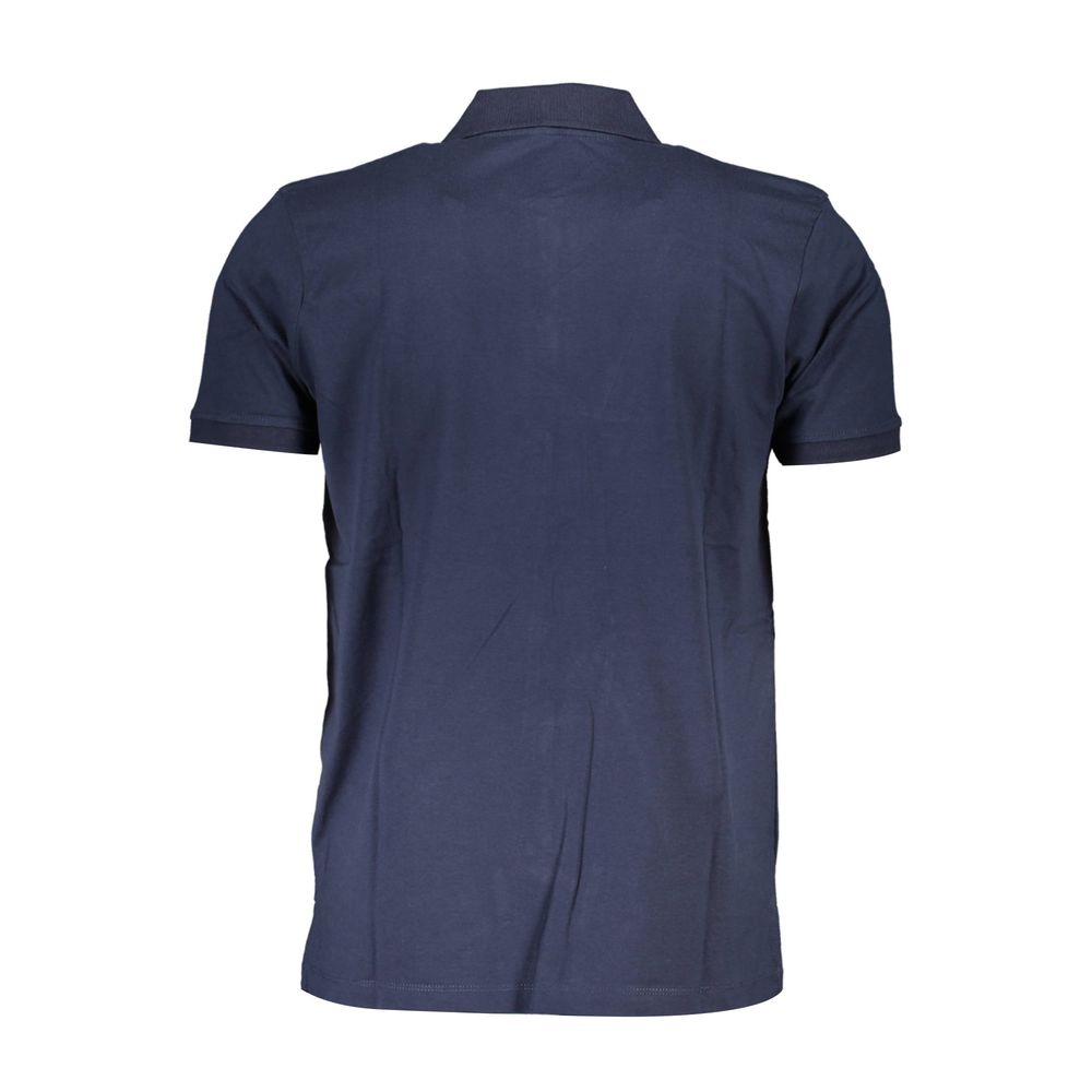 Gianmarco Venturi Blu Cotton Men Polo