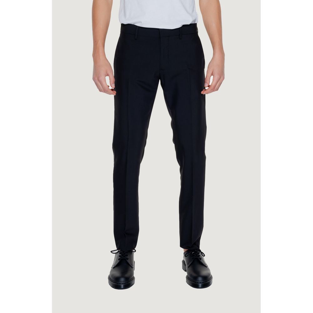 Antony Morato Black Polyester Pant