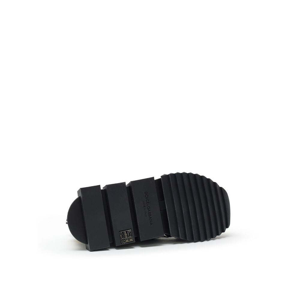 Dolce & Gabbana Black Technical High Top Sneakers