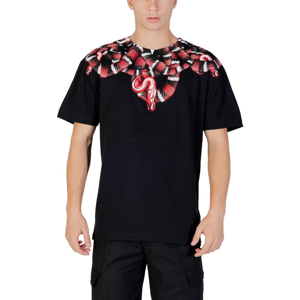 County of Milan Black Cotton T-Shirt