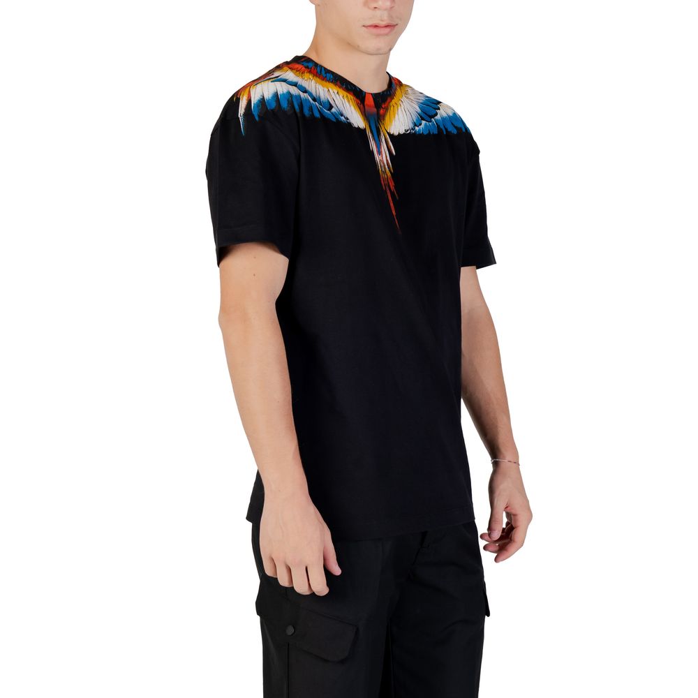 County of Milan Black Cotton T-Shirt