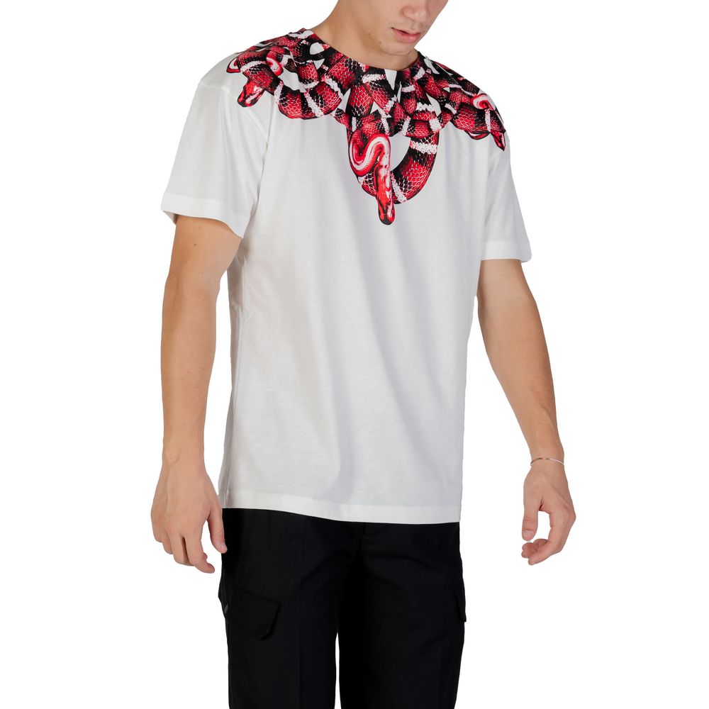 County of Milan White Cotton T-Shirt