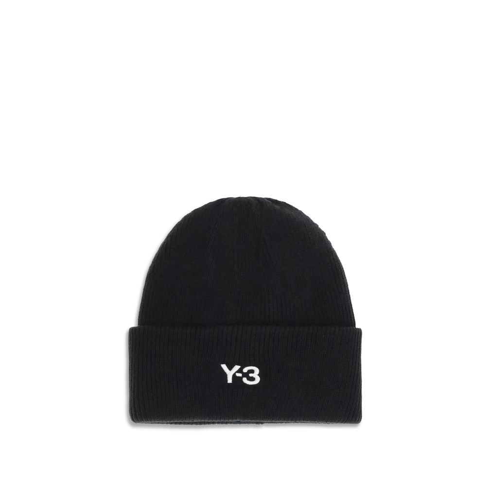 Y-3 Black Marabou Beanie