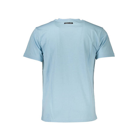 Cavalli Class Blue Cotton T-Shirt