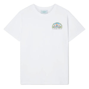 Casablanca White Cotton T-Shirt