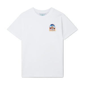 Casablanca White Cotton T-Shirt