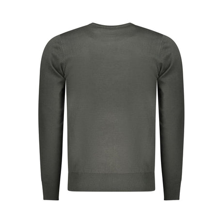 Coveri Moving Green Nylon Sweater