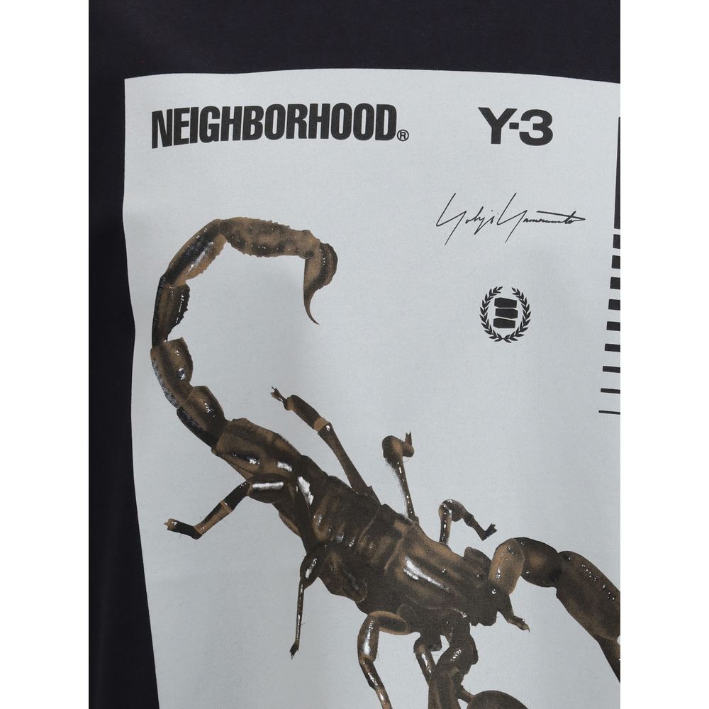 Y-3 Black Cotton Sportswear