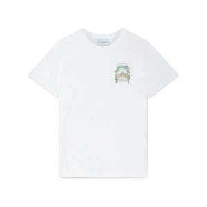 Casablanca White Cotton T-Shirt