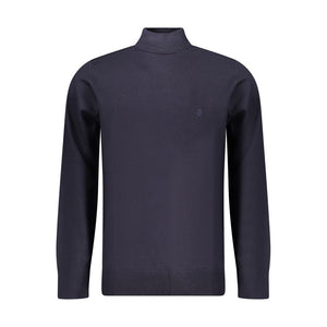 Coveri Moving Blue Nylon Men Sweater
