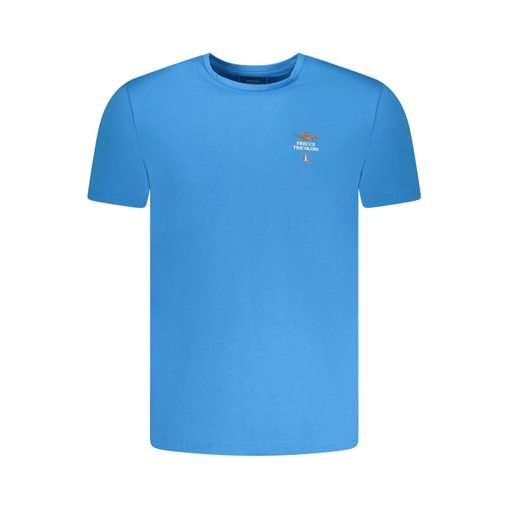 Aeronautica Militare Azzurro Cotton Men's Shirt