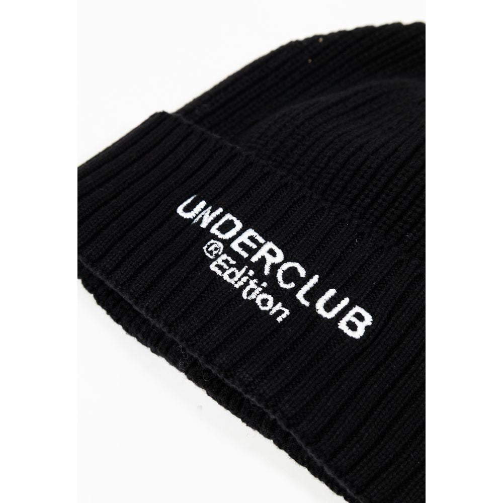 Underclub Black Cotton Cap (Baseball Hat)
