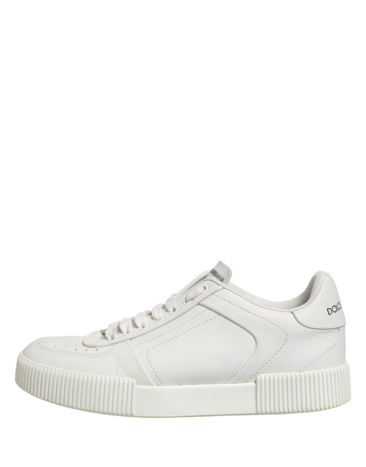 Dolce & Gabbana White MIAMI Calf Low Top Men Sneakers Shoes