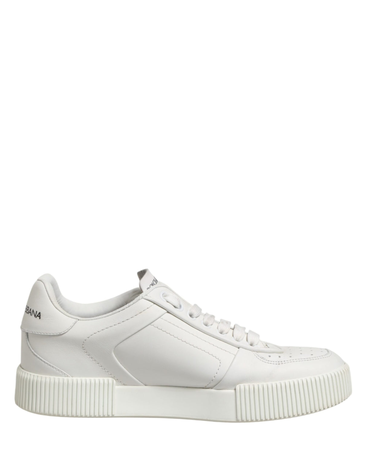 Dolce & Gabbana White MIAMI Calf Low Top Men Sneakers Shoes