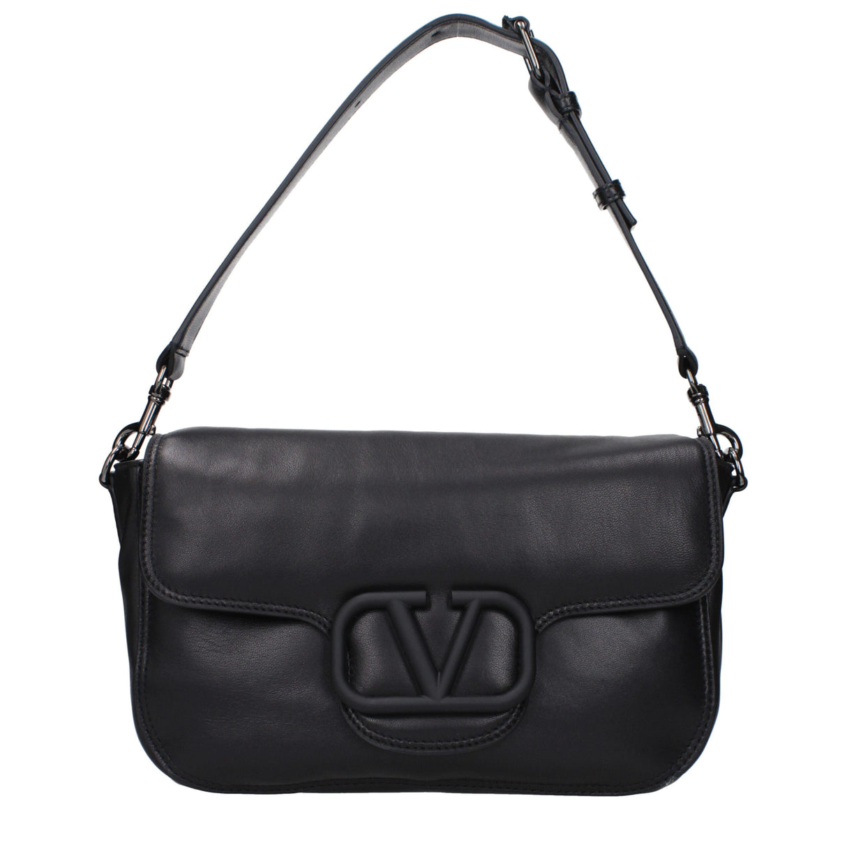 Valentino Garavani Black Leather Handbag