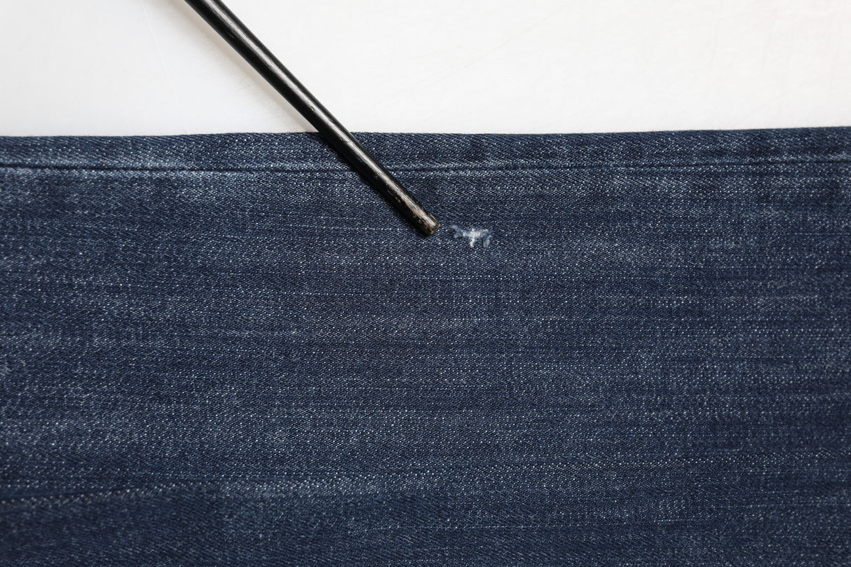 Prada Dark Blue Mid Waist Skinny Fit Men Denim Trouser Jeans