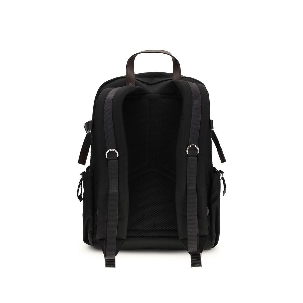 Prada Black Recycled Polyamide Backpack