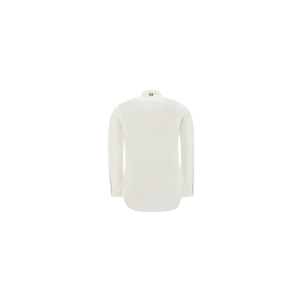 Thom Browne White Cotton Dress Shirt