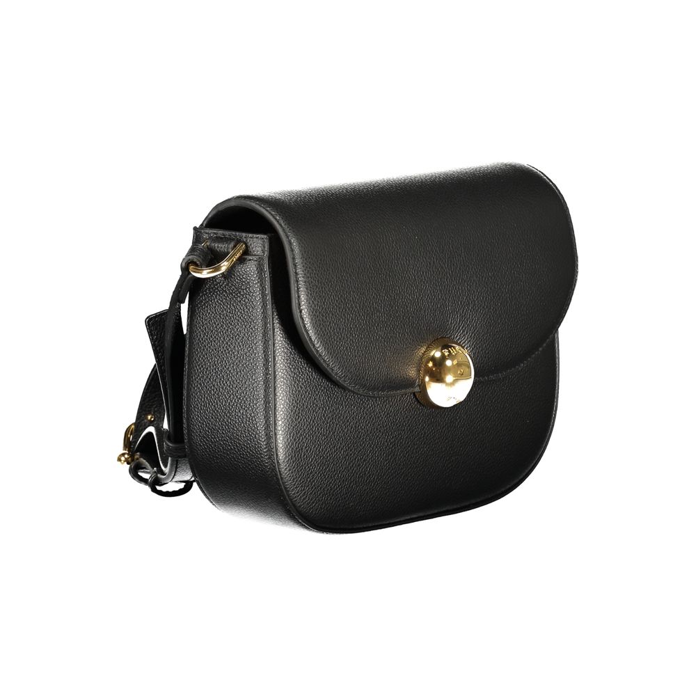 Furla Black Leather Women Crossbody