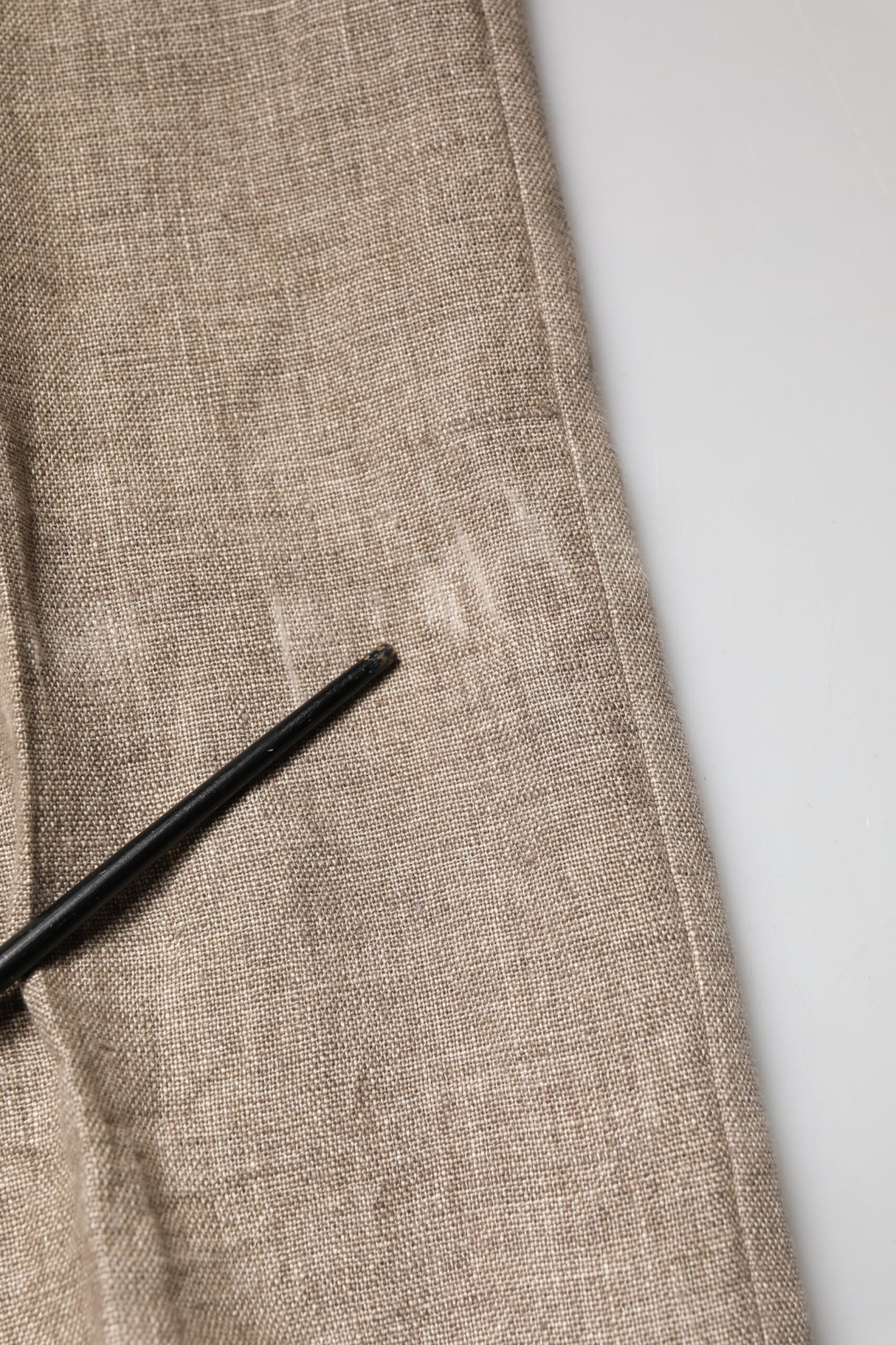 Dolce & Gabbana Beige Linen Double Breasted 2 Piece Men Suit