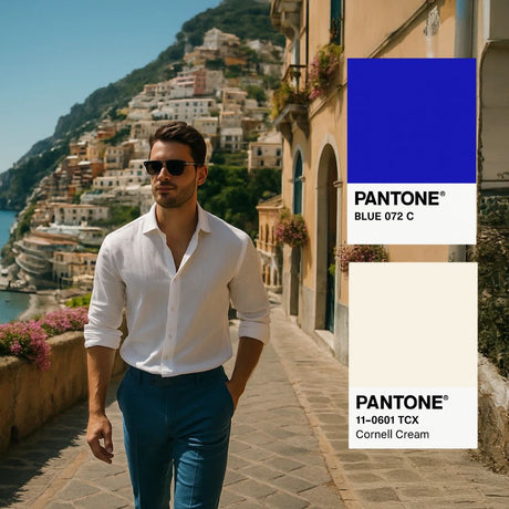WHITE & BLUE