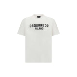 Dsquared² White Cotton T-Shirt
