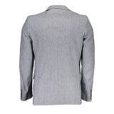 Gant Gray Cotton Blazer