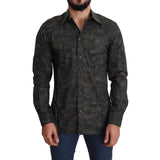 Dolce & Gabbana Multicolor Cotton Pattern Shirt