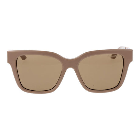 Trussardi Beige Acetate Sunglasses