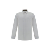 Burberry White Cotton Dress Shirt