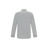 Burberry White Cotton Dress Shirt