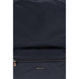Kiton Blue Nylon Backpack
