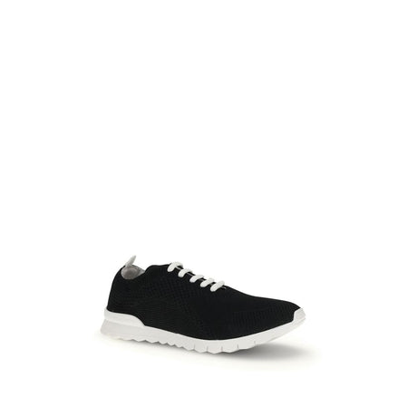 Kiton Black Rubber Athletic Sneakers