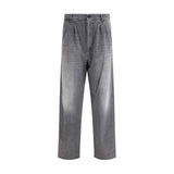 Margiela Gray Cotton Jeans Denim