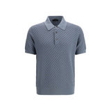 Brioni Light Blue Cotton Polo Shirt