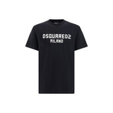 Dsquared² Black Cotton T-Shirt