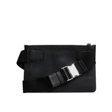 Dolce & Gabbana Black Leather Belt Bag