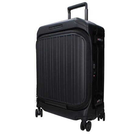 Piquadro Black Polycarbonate Luggage And Travel