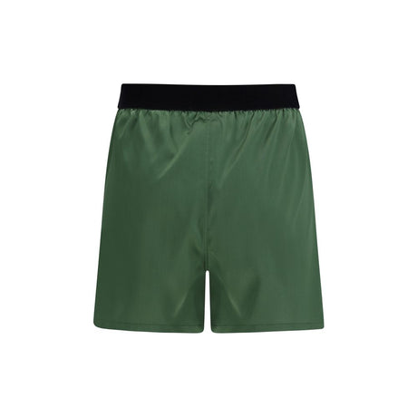 Tom Ford Bicolor Silk Bermuda Shorts