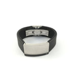 GC Black Stainless Steel Bracelet