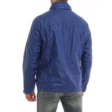 C.P. Company Blue Linen Full-Length Jacket