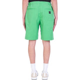 Kenzo Bicolor Cotton Shorts