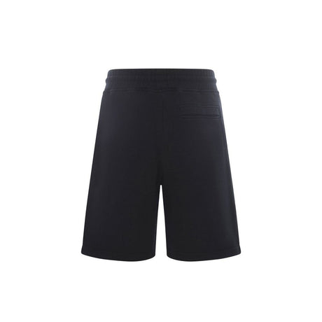 Marcelo Burlon Black Cotton Shorts