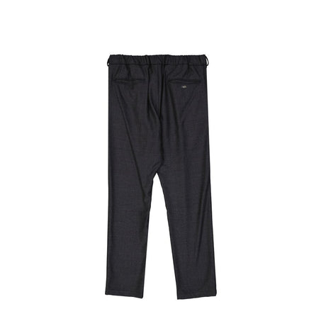Herno Gray Wool Casual Pants