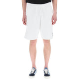 Marcelo Burlon White Cotton Shorts