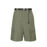 Off-White Bicolor Polyamide Cargo Shorts