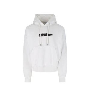 Off-White White Cotton Sweatshirt