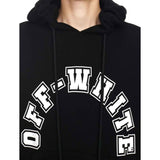 Off-White Black Cotton Sweatshirt